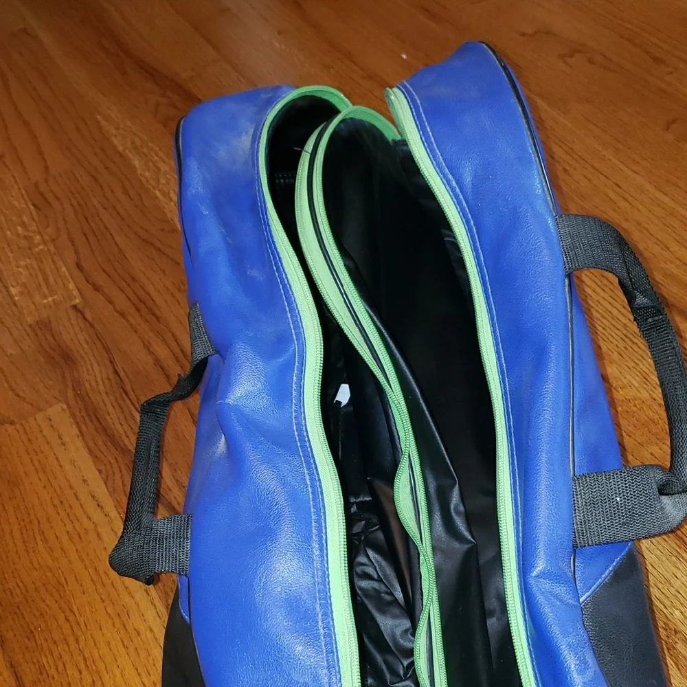 Vtg HEAD Tennis/Raquet Bag With Adjustsble Shoulder Strap & Name Tag